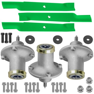 #ad 61quot; Deck Spindle Blade Rebuild Kit for Husqvarna MZ6128 FD61M 61quot; Deck $105.00