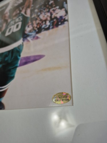 Robert Parish Hand Signed Celtics 10 X 13 Photo, 16 X 20 Framed HOF Autograph - Picture 4 of 14