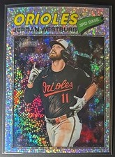 Jordan Westburgh 2026 Topps Heritage Silver Sparkle #184 Orioles 