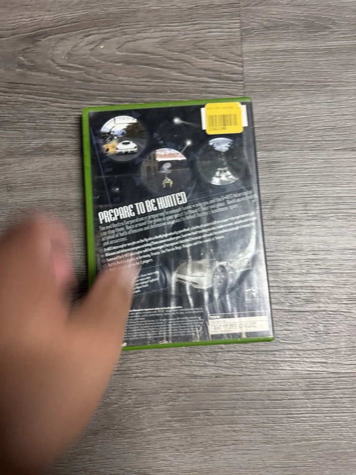 SpyHunter Spy Hunter (Original Xbox) Black Label Case & Disc TESTED - Image 2 of 3