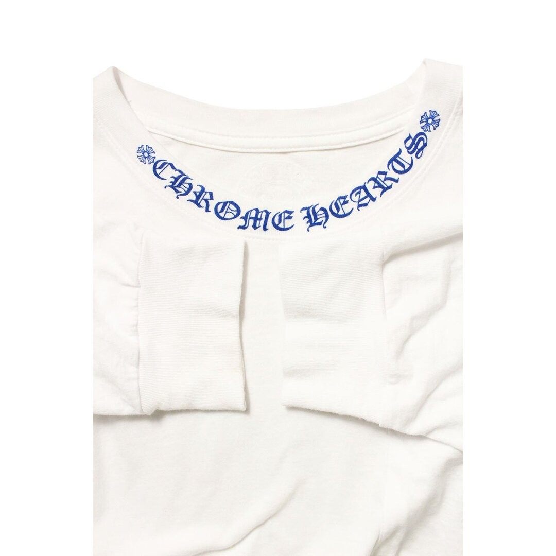 Chrome Hearts CH L S 1 Neck Logo Sleeve Printed Long Top Men's Used db84bddc029f thumbnail 4