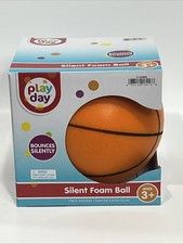 Play Day 6 Silent Foam Basketball Indoor/Outdoor Age 3 NEW