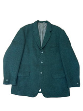 Harris Tweed Margaret Howell Jacket Green Vintage Gift From Japan