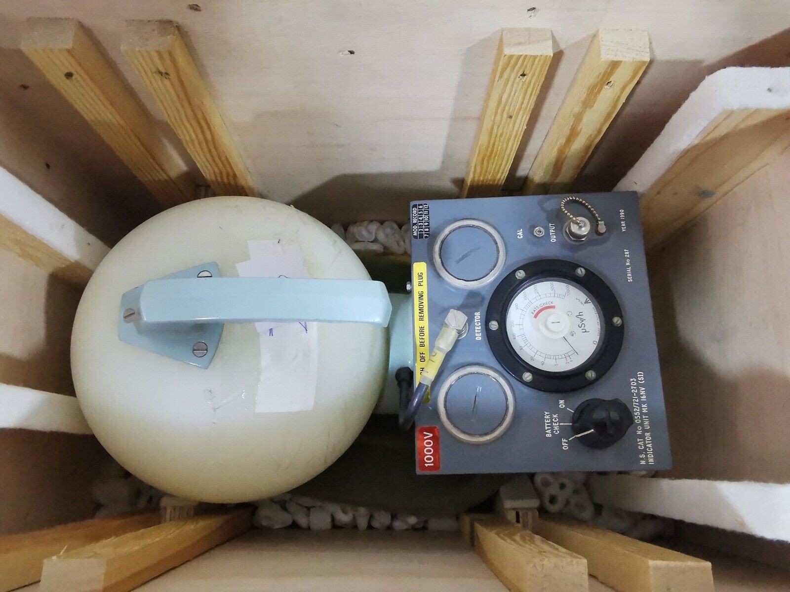 NE TECHNOLOGY 0552/117-5940 DETECTOR UNIT MK 27NH