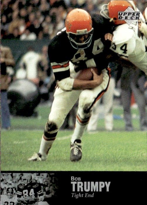 1997 Upper Deck Legends Bob Trumpy 175 Cincinnati Bengals