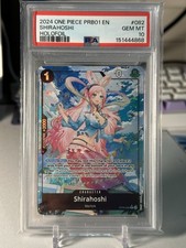 Shirahoshi OP05-082 (Alternate Art) PRB01 - Premium Booster - PSA 10 GEM MT