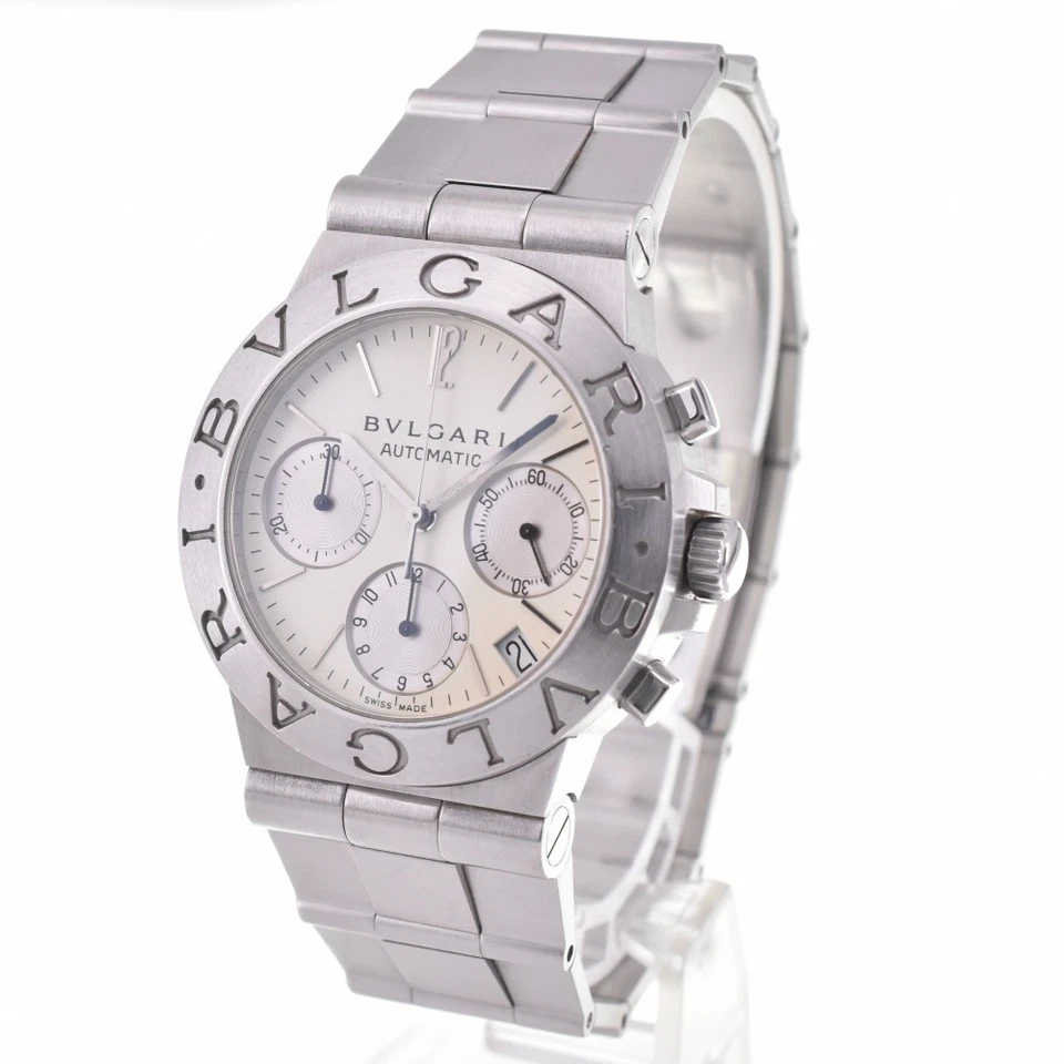 BVLGARI Diagono Sports CH35SAUTO Chronograph Date Automatic Men's Watch M#142395 - Image 2 of 4