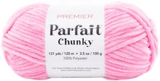 Premier Parfait Chunky Yarn-Bubblegum - 3 Pack
