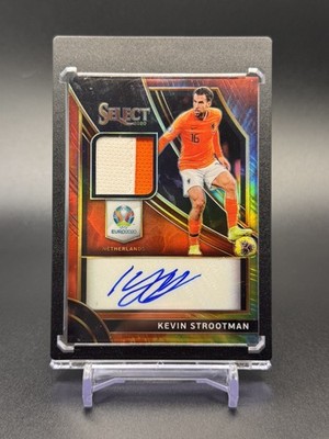 2020 Panini Select Netherlands Legend Kevin Strootman Player Worn Patch Auto /3