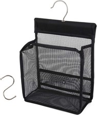 Hanging Mesh Shower Caddy College with Hooks, Bath Baskets Organizer Storage ...