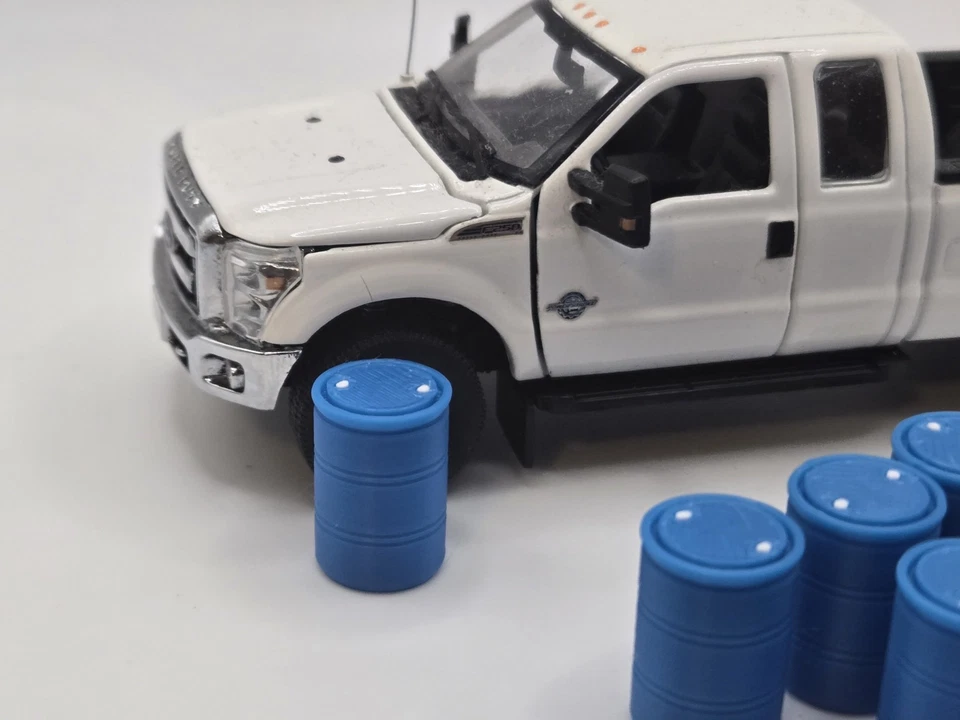 1/50 Scale Plastic 55 Gallon Drums in Blue *12 Pack* - Image 3 of 4