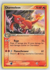 Charmeleon 29/100 Uncommon Crystal Guardians Pokemon Lightly Played