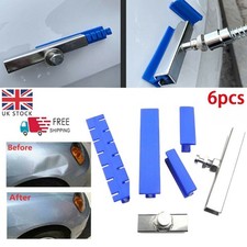 6x PDR Paintless Dent Removal Kit Slide Hammer Puller Tab Car Repair Tool Set UK