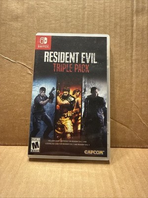 Resident Evil Triple Pack Complete With Codes