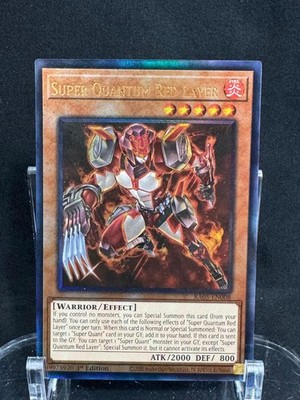 Super Quantum Red Layer (Ultimate Rare) RA05 Rarity Collection 5 Yu-Gi-Oh NM