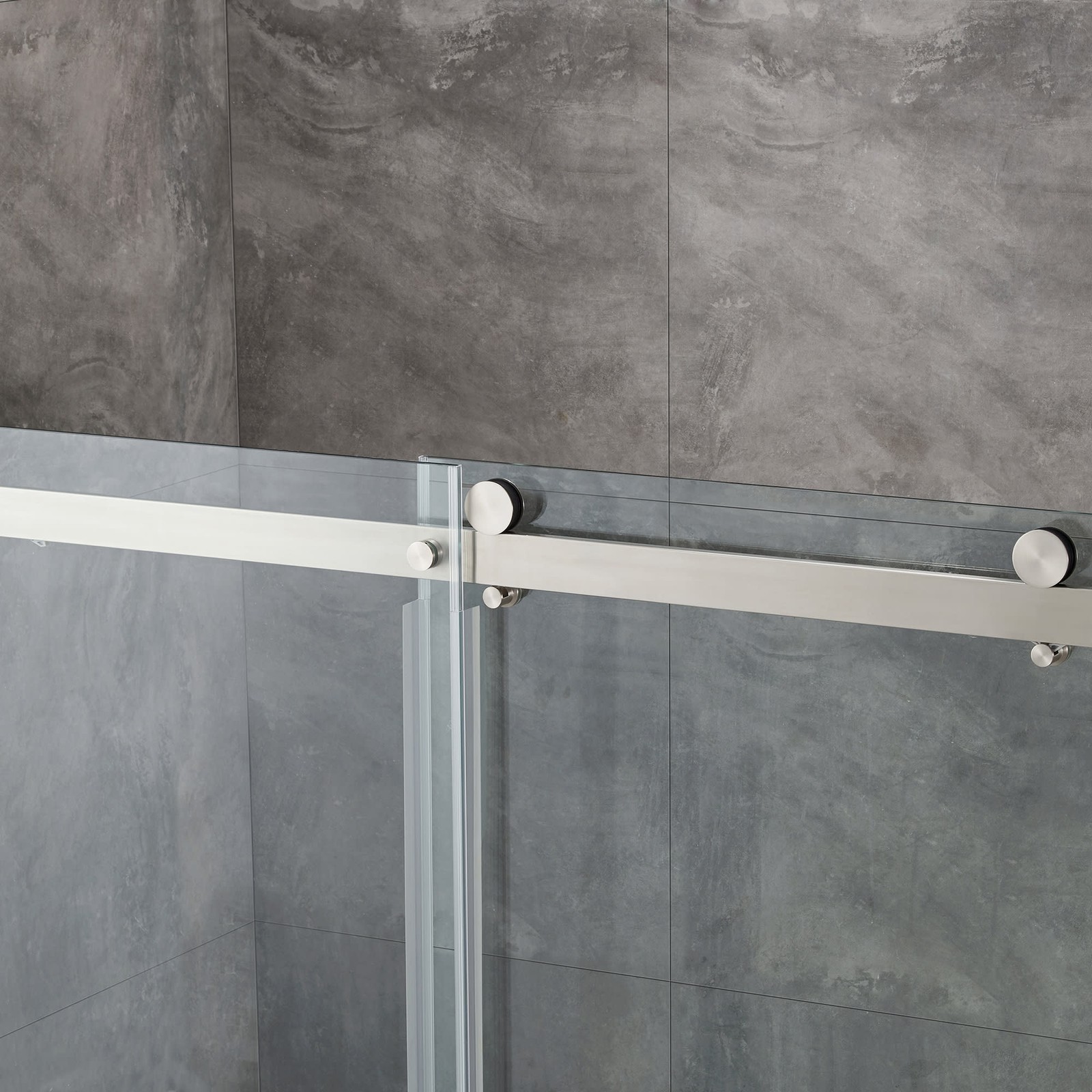 Miseno MSD-BELS60-15SKA Bel Soft-Close 81-1/2"H x 60"W x 32"D - Nickel