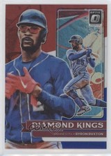 2022 Donruss Optic Diamond Kings Red White & Blue Prizm /199 Byron Buxton 0bt4