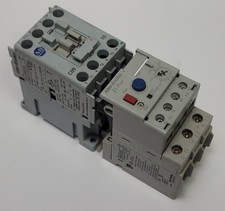 Allen Bradley 100-C09*10 Contactor, 110/120V Coil , 25A + 193-ED1CB Relay 1-5A
