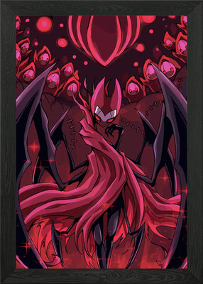 Grimm Troupe in Hollow Knight artwo Framed Wall Art Poster Canvas Print Picture