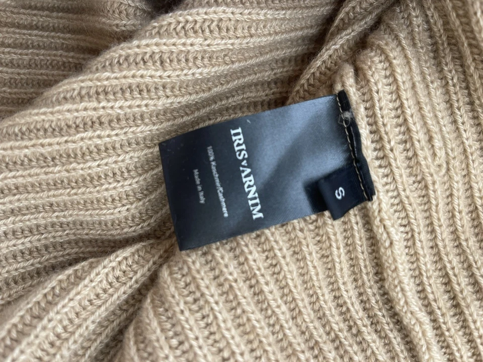 Cashmere Kaschmire Kaschmir Kleid Rollkragen Iris Von Arnim Gr S - Bild 4 von 4