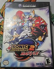 Sonic Adventure 2 Battle (Nintendo GameCube, 2004) Cib Poor Case & Manual