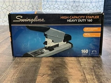 Swingline Heavy Duty Stapler with a 160-sheet capacity  jam-clearing mechanism