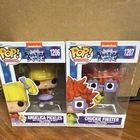 Funko Pop! Vinyl Pop! Television Rugrats Angelica #1206 & Chuckie #1207