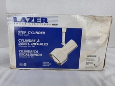 HALO White Step Cylinder Lazer Track Light LZR305P/W by Cooper Lighting