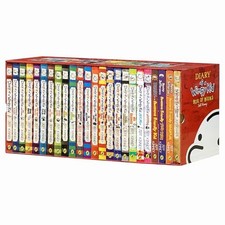 A Library of Wimpy Kid 24 Books Boxed Set,Complete 1-24 Paperback Collection