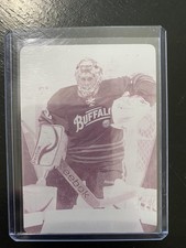 2011-12 Panini Rookie Anthology #95 Ryan Miller Printing Plates Magenta #/1