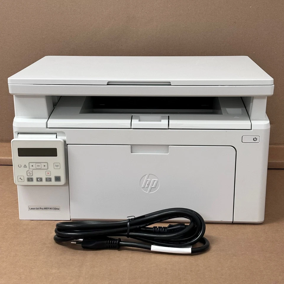 HP LaserJet Pro M130nw Laser Printer Wi-Fi – Multifunction 3-in-1 –Perfettamente - Immagine 2 di 4