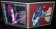 Jeff Beck Chicago 1972 Gate Fold CD Package NEW