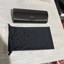 Cartier Sunglasses Hard Case W/ Pouch
