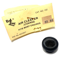 Bru Line Nitro Glow Engine Air Filter Cleaner 10 to 40 size Coarse New
