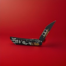 Wartech One Piece Spring Assisted Folding Pocket Knife