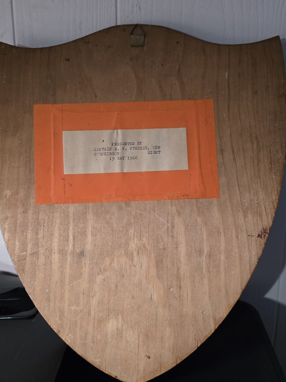 1968 VINTAGE AMPHIBIOUS SQUADRON 8 PLAQUE US NAVY COLLECTIBLE RARE VIETNAM