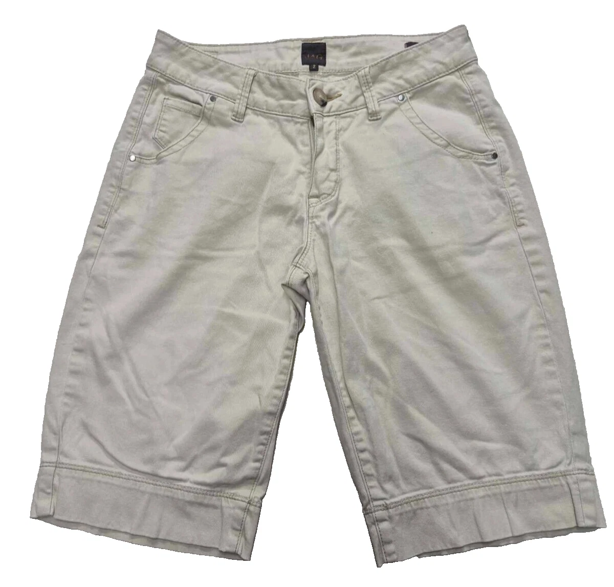 Short Bermuda Femme Jag Jeans – Gracie Pull-on, Noir, Taille 0/25 – Taille élastique, Confort Absolu