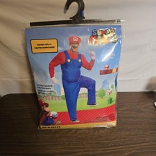 Super Mario Padded Belly Adult Halloween Costume L/XL 42  46 