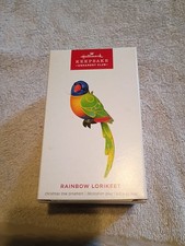 2024 Hallmark Keepsake Ornament Club KOC The Beauty of Birds RAINBOW LORIKEET