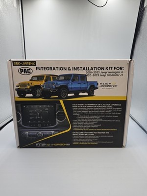 PAC SRK-JW18HX RadioPRO Advanced Fully Integrated Jeep kit for Stinger HORIZON10