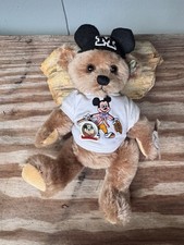 Annette Funicello MousekEBear Collectible Teddy Bear With Patriotic Mickey Mous