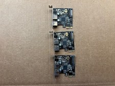 LOT OF 3 StarTech PEXUSB3S23 PCI Express x1 SuperSpeed USB Card