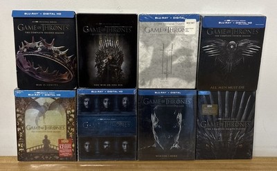 Game of Thrones: The Complete Series (Blu-ray) 3-8 ALL NEW SEALED