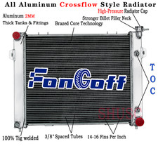Aluminum 4 Row Radiator For 1993-1997 Jeep Grand Cherokee Laredo Orvis 5.2l V8 Aluminum 4 Row Radiator For 1993-1997 Jeep Grand Cherokee Laredo Orvis 5.2l V8