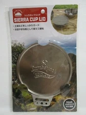 Japanese Sierra Cup Lid  Stainless For Hiking Picnic Camp outdoor