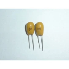 20Pcs Tantalum Capacitor DIP 50V22UF 22UF 50V 226 Radial