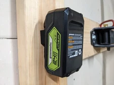 Tool Storage - 24v Max Greenworks Battery Wall Mount or Undershelf Mount for 24v
