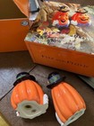 Fitz and Floyd Derby Pumpkins Salt and Pepper Shakers — photo 4