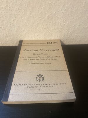 American Government Course Three3