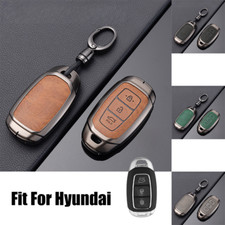 Zinc Alloy Leather Car Remote Key Case Cover For Hyundai Accent Ig Ix35 Elantra Zinc Alloy Leather Car Remote Key Case Cover For Hyundai Accent Ig Ix35 Elantra